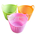 Molde de cesta de plástico com miniatura luxuriante em design